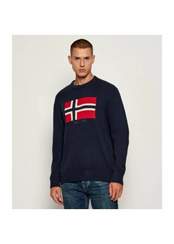 Napapijri Sweter D-MURA C | Relaxed fit ze sklepu Gomez Fashion Store w kategorii Swetry męskie - zdjęcie 185576267