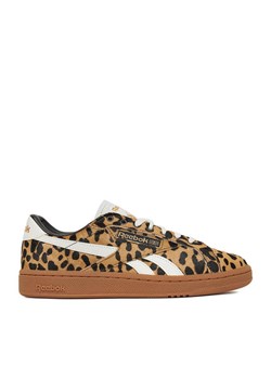 Sneakersy Reebok EO-CLUB C GROUNDS UK 100229527 Brązowy ze sklepu eobuwie.pl w kategorii Buty sportowe damskie - zdjęcie 185578858