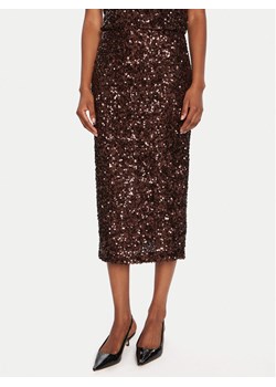 Marella Spódnica ołówkowa Rennes 2523776011 Brązowy Slim Fit ze sklepu MODIVO w kategorii Spódnice - zdjęcie 185579348