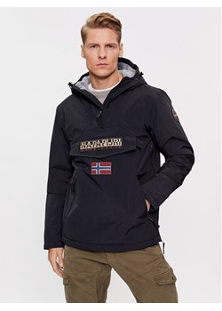 Napapijri Kurtka anorak Rainforest Pocket 2 NP0A4GMD Czarny Regular Fit ze sklepu MODIVO w kategorii Kurtki męskie - zdjęcie 185579355