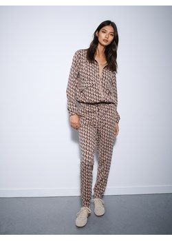Mohito - Bluza z zamkiem - beżowy ze sklepu Mohito w kategorii Bluzy damskie - zdjęcie 185579587