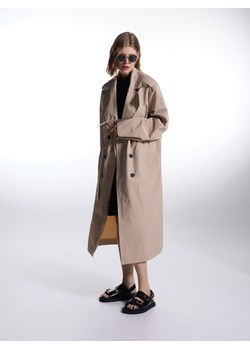 Reserved - Skórzane sandały z klamrami - czarny ze sklepu Reserved w kategorii Sandały damskie - zdjęcie 185580318