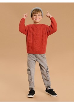 Sinsay - Jeansy cargo jogger - szary ze sklepu Sinsay w kategorii Spodnie chłopięce - zdjęcie 185580935