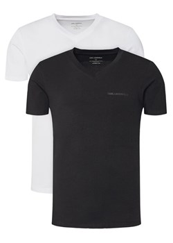 KARL LAGERFELD Komplet 2 t-shirtów A3M47006 Kolorowy Slim Fit ze sklepu MODIVO w kategorii T-shirty męskie - zdjęcie 185581435