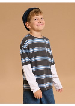 Sinsay - Koszulka z długimi rękawami - szary ze sklepu Sinsay w kategorii T-shirty chłopięce - zdjęcie 185582056