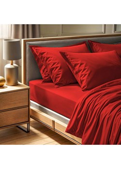 Colourful Cotton Prześcieradło renforcè w kolorze jasnoczerwonym ze sklepu Limango Polska w kategorii Prześcieradła - zdjęcie 185582948