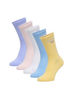 Skarpety Roxy CEO_AS_ROXY_12_W_AW25 (5-PACK) Kolorowy ze sklepu eobuwie.pl w kategorii Skarpetki damskie - zdjęcie 185583169