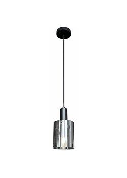 Czarna lampa wisząca ze szklanym kloszem - K612-Arneco ze sklepu Edinos.pl w kategorii Lampy wiszące - zdjęcie 185585145