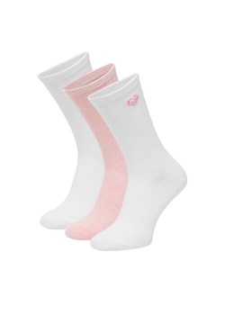 Skarpety Roxy CEO_AS_ROXY_14_W_AW25 (3-PACK) Biały ze sklepu eobuwie.pl w kategorii Skarpetki damskie - zdjęcie 185585179