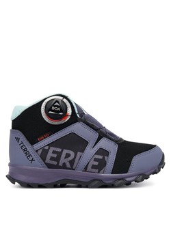Trekkingi adidas Terrex BOA Mid RAIN.RDY Hiking JS2968 Fioletowy ze sklepu eobuwie.pl w kategorii Buty trekkingowe damskie - zdjęcie 185585239