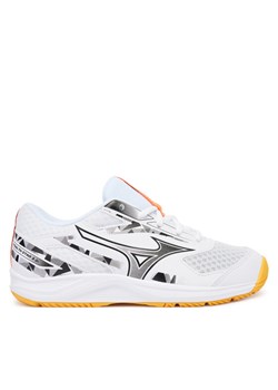 Mizuno Buty halowe Stealth Star 3 Jr. X1GC2507 Biały ze sklepu MODIVO w kategorii Buty sportowe dziecięce - zdjęcie 185585907