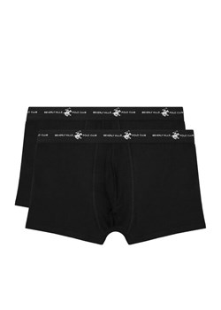 Beverly Hills Polo Club Komplet 2 par bokserek CEO_ZGW_BHPC_001_AW25_(2-PACK) Czarny ze sklepu MODIVO w kategorii Majtki męskie - zdjęcie 185585918