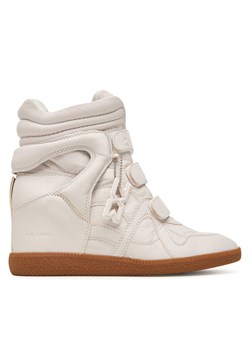 Nokwol Sneakersy Demmi Biały ze sklepu MODIVO w kategorii Buty sportowe damskie - zdjęcie 185585955