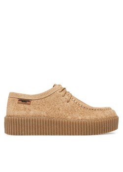 Półbuty Weekend Max Mara Kapoknew 2525526075600 Beżowy ze sklepu eobuwie.pl w kategorii Buty sportowe damskie - zdjęcie 185587186