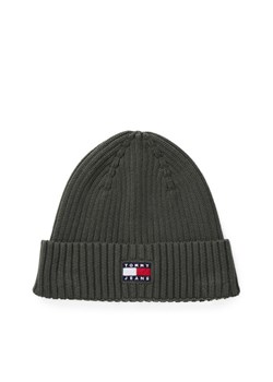 Czapka Tommy Jeans Heritage Core AM0AM13669 Zielony ze sklepu eobuwie.pl w kategorii Czapki zimowe męskie - zdjęcie 185587206