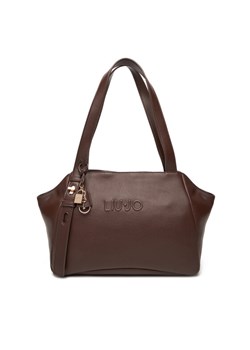 Torebka Liu Jo Esc M Tote AF5081 E0037 Brązowy ze sklepu eobuwie.pl w kategorii Torby Shopper bag - zdjęcie 185587285