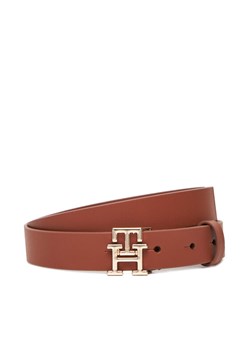 Pasek Damski Tommy Hilfiger Th Modern AW0AW17496 Brązowy ze sklepu eobuwie.pl w kategorii Paski damskie - zdjęcie 185587326
