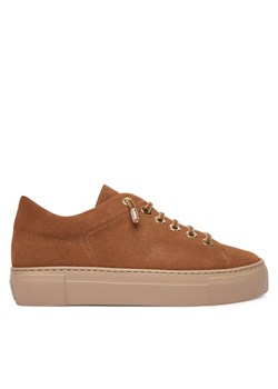 AGL Sneakersy Crystal New D925300FGKV153G594 Brązowy ze sklepu MODIVO w kategorii Buty sportowe damskie - zdjęcie 185588427