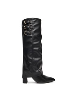 Guess Kozaki FLFGAR ELE11 Czarny ze sklepu MODIVO w kategorii Kozaki damskie - zdjęcie 185588436