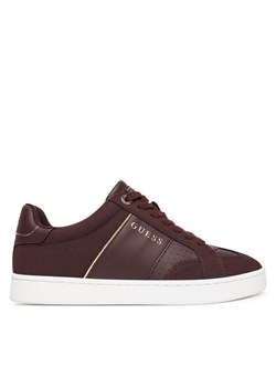 Guess Sneakersy FLFJR8 PEL12 Brązowy ze sklepu MODIVO w kategorii Buty sportowe damskie - zdjęcie 185588467