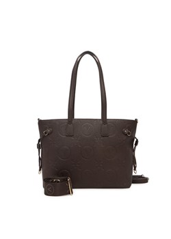 Valentino Torebka Samba Re VBS8ZG01 Brązowy ze sklepu MODIVO w kategorii Torby Shopper bag - zdjęcie 185588549