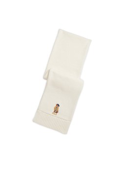 Polo Ralph Lauren Szalik 313978910001 Écru - id: 0000305545459 - marki Polo Ralph Lauren - 185588557 Polo Ralph Lauren Szalik 313978910001 Écru ze sklepu MODIVO w kategorii Szaliki dziecięce - zdjęcie 185588557