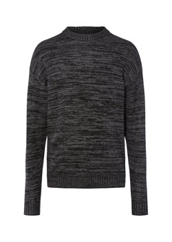 Jack & Jones Męski sweter z dzianiny - JJEsoho Ollie Mężczyźni Sztuczne włókno szary marmurkowy ze sklepu vangraaf w kategorii Swetry męskie - zdjęcie 185589578