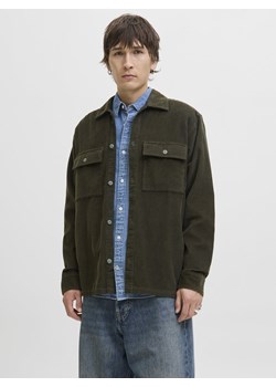 Jack & Jones Męska koszula sztruksowa - JJePerfect Mężczyźni Modern Fit Bawełna jodłowy wypukły wzór tkaniny ze sklepu vangraaf w kategorii Koszule męskie - zdjęcie 185589628