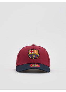 Reserved - Czapka FC Barcelona - czerwony ze sklepu Reserved w kategorii Czapki dziecięce - zdjęcie 185590468
