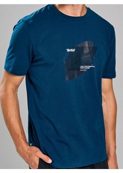 Sinsay - Koszulka z nadrukiem - zielony ze sklepu Sinsay w kategorii T-shirty męskie - zdjęcie 185591977