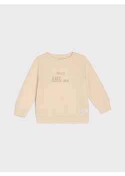 Sinsay - Bluza z napisem - kremowy ze sklepu Sinsay w kategorii Odzież dla niemowląt - zdjęcie 185592066