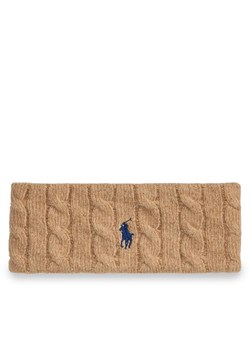 Polo Ralph Lauren Opaska 455981426003 Brązowy ze sklepu MODIVO w kategorii Opaski damskie - zdjęcie 185592687