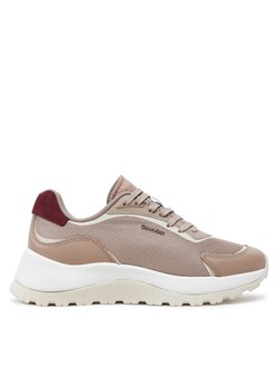 Calvin Klein Sneakersy Runner HW0HW02221 Beżowy - id: 0000304217616 - marki Calvin Klein - 185592717 Calvin Klein Sneakersy Runner HW0HW02221 Beżowy ze sklepu MODIVO w kategorii Buty sportowe damskie - zdjęcie 185592717