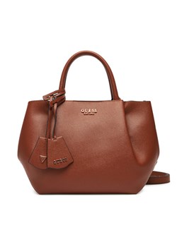 Guess Torebka Amorette HWBG78 98060 Brązowy ze sklepu MODIVO w kategorii Torby Shopper bag - zdjęcie 185592727