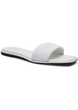Calvin Klein Klapki | z dodatkiem skóry ze sklepu Gomez Fashion Store w kategorii Klapki damskie - zdjęcie 185594129