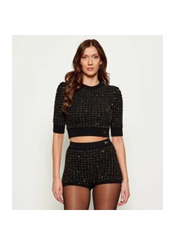 Elisabetta Franchi Sweter | Cropped Fit | z dodatkiem wełny ze sklepu Gomez Fashion Store w kategorii Swetry damskie - zdjęcie 185594215