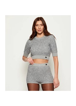 Elisabetta Franchi Sweter | Cropped Fit | z dodatkiem wełny ze sklepu Gomez Fashion Store w kategorii Swetry damskie - zdjęcie 185594217