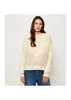 DONDUP - made in Italy Sweter | Relaxed fit | z dodatkiem wełny ze sklepu Gomez Fashion Store w kategorii Swetry damskie - zdjęcie 185594248