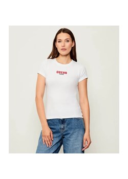 Guess Jeans T-shirt | Slim Fit ze sklepu Gomez Fashion Store w kategorii Bluzki damskie - zdjęcie 185594256