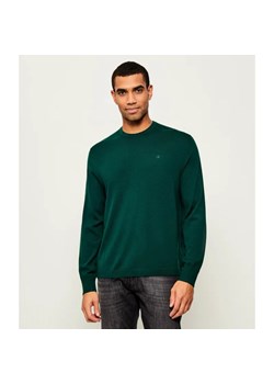 Calvin Klein Wełniany sweter | Regular Fit ze sklepu Gomez Fashion Store w kategorii Swetry męskie - zdjęcie 185595697