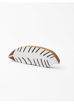 Samimi Stempel &quot;Leaf&quot; w kolorze jasnobrązowo-białym - 5 x 15 cm ze sklepu Limango Polska w kategorii Zabawki - zdjęcie 185596388