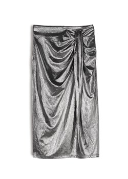GATE Spódnica midi z efektem metalicznym 34 ze sklepu gateshop w kategorii Spódnice - zdjęcie 185599695
