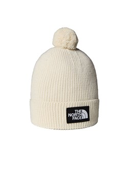 Czapka The North Face Logo Box Cuffed Beanie 0A8CHFQLI1 - biała ze sklepu streetstyle24.pl w kategorii Czapki zimowe męskie - zdjęcie 185599955