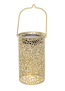 Garden Hero Solarny lampion LED w kolorze złotym - wys. 18 x Ø 10 cm ze sklepu Limango Polska w kategorii Oświetlenie - zdjęcie 185600509