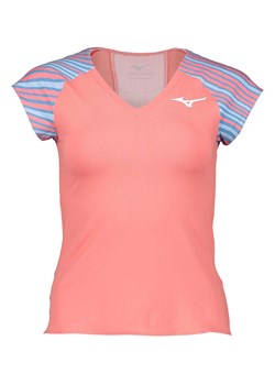 Mizuno Koszulka funkcyjna w kolorze jasnoróżowo-błękitnym ze sklepu Limango Polska w kategorii Bluzki damskie - zdjęcie 185600656