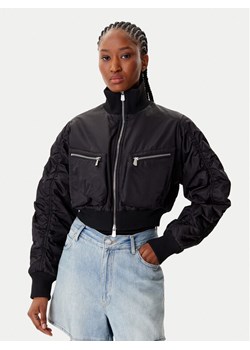PINKO Kurtka bomber 105339 A2OI Czarny Regular Fit ze sklepu MODIVO w kategorii Kurtki damskie - zdjęcie 185602907
