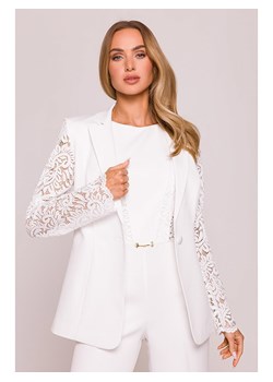 made of emotion Blezer w kolorze białym ze sklepu Limango Polska w kategorii Marynarki damskie - zdjęcie 185603837