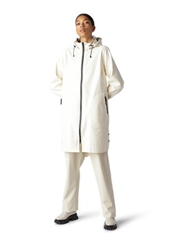Ilse Jacobsen Płaszcz przeciwdeszczowy w kolorze białym - id: 17451727 - marki Ilse Jacobsen - 185603956 Ilse Jacobsen Płaszcz przeciwdeszczowy w kolorze białym ze sklepu Limango Polska w kategorii Kurtki damskie - zdjęcie 185603956