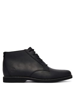 Trzewiki Timberland Woodhull Mid Lace Up TB0A413Z0011 Czarny ze sklepu eobuwie.pl w kategorii Buty zimowe męskie - zdjęcie 185605319
