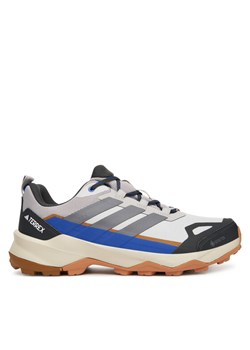Trekkingi adidas Terrex Skychaser AX5 GORE-TEX JQ2212 Szary ze sklepu eobuwie.pl w kategorii Buty trekkingowe męskie - zdjęcie 185605339